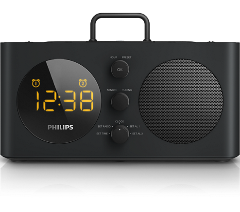 Philips AJ6200DB Alarm Clock radio for iPod/iPhone